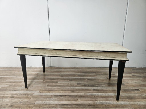 Dining Table by Umberto Mascagni From the 1950s – eettafels, Wood