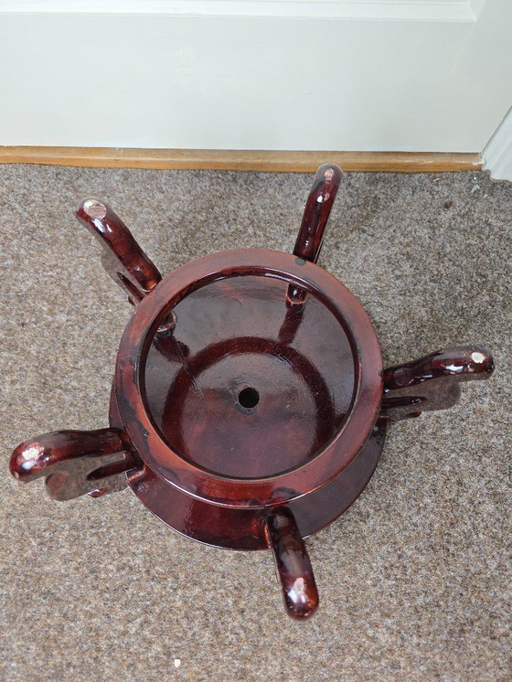 Image 1 of Grande vaso cinese dorato, porcellana cinese