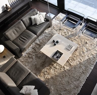 Image 1 of Pair of travertine coffee tables