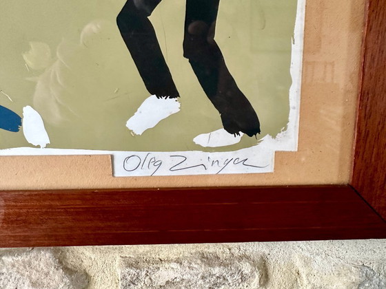 Image 1 of OLEG ZINGER / SERIGRAPHIE ORIGINAL VINTAGE