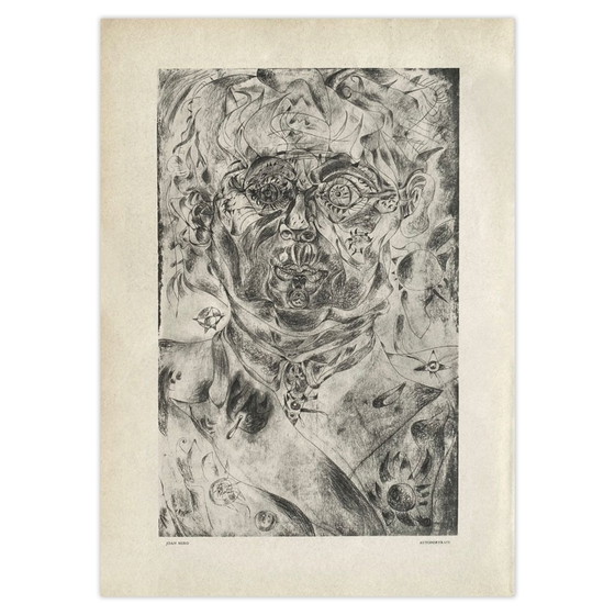 Joan Miro Photogravure Autoportrait 1939 – Lithographies et sérigraphies, Paper (photo 2 of 5)