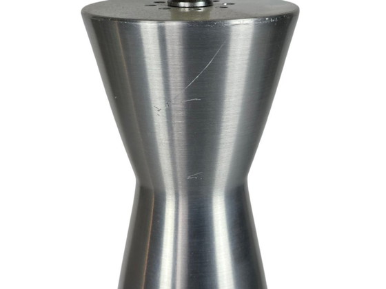 Image 1 of Hala Zeist - hanglamp - diabolo - melkglas - aluminium - 80's