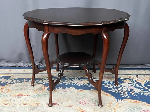 Table basse de style victorien. Acajou. Angleterre. XIXe siècle. – salontafels, Wood (photo 2 of 6)