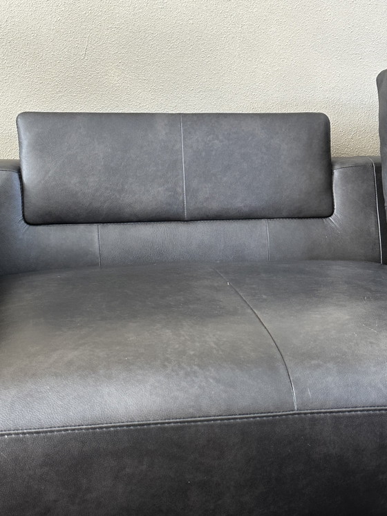 Image 1 of Bert Plantagie 3-Seater Leather Sofa