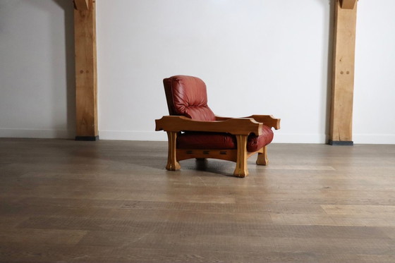 Image 1 of Hussar lounge chair by Luciano Frigerio, Italy 1970s