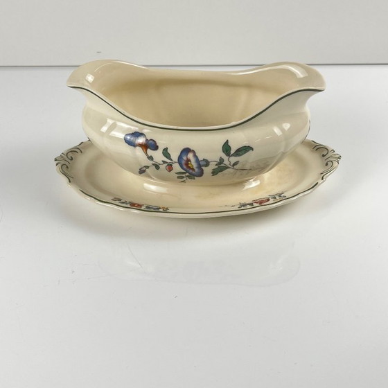 Image 1 of Villeroy & Boch gravy boat "old Strasbourg", 1940/50