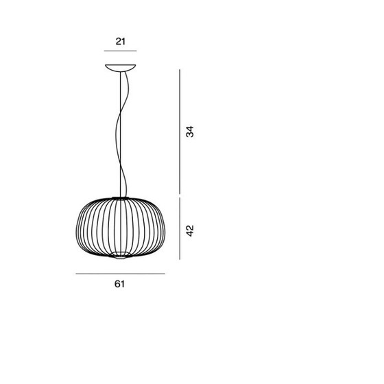 Image 1 of Foscarini - Spokes 3 MyLight pendant lamp copper