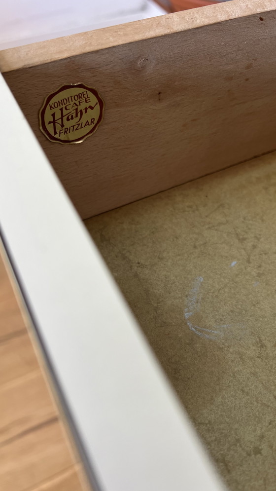 Image 1 of Vintage Original Tielsa Duitse Keukenkast Pastel | Kast