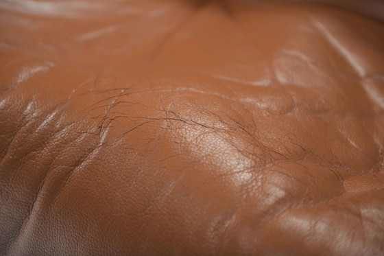 Image 1 of Stunning YOKO Sofa in original cognac leather by Michel Ducaroy for Ligne Roset