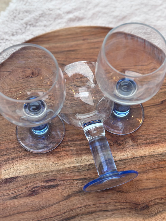 Image 1 of Set di 3 bicchieri da vino vintage Bormioli Rocco