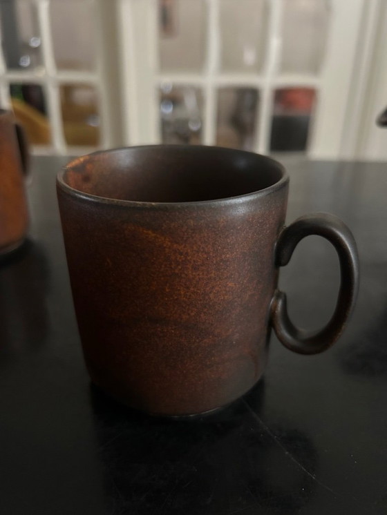 Image 1 of Ruska theeservies van Ulla Procopé voor Arabia