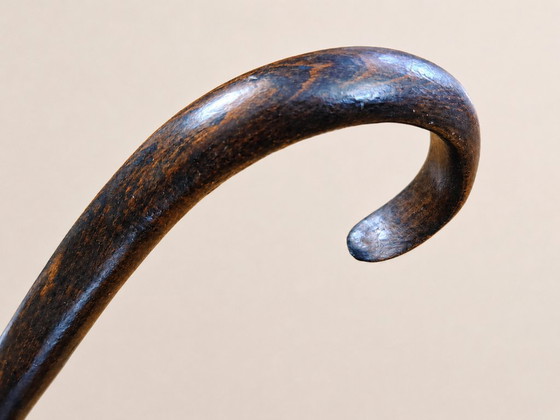 Image 1 of Appendiabiti da parete Thonet Vienna originale primi ’900, legno curvato Art Nouveau, targhetta distributore Torino