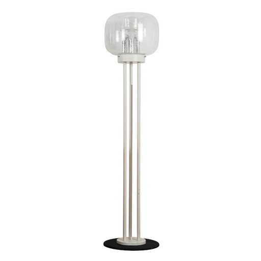 Floor lamp, Murano glass, Italian design, 1970s, made in Italy