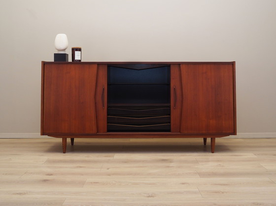 Image 1 of Teakhouten dressoir, Deens ontwerp, jaren 1970, productie: Denemarken