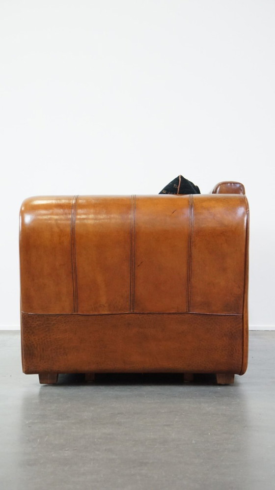 Image 1 of Luxe en ruime 2.5 zits schapenleren design bank