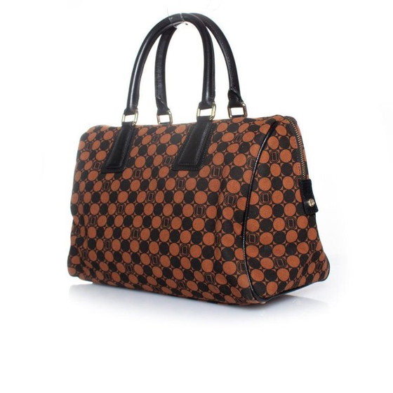 Image 1 of Laurel, patterned bowling canvas bag