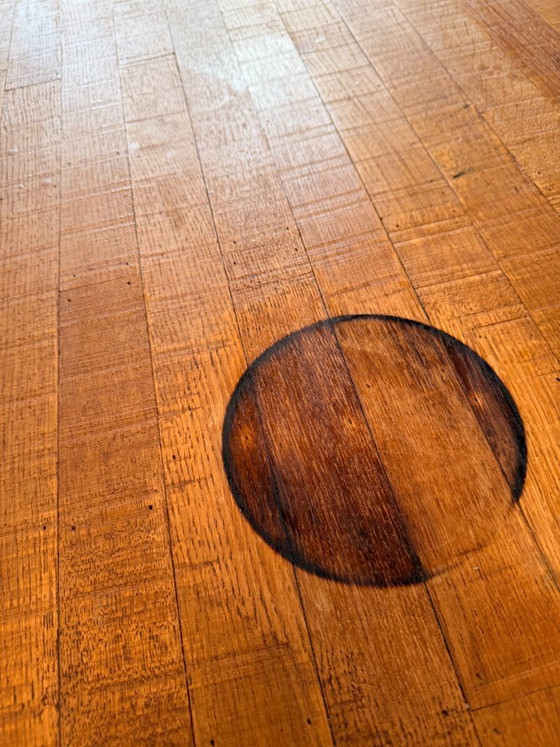 Image 1 of Piet Hein Eek oak canteen table