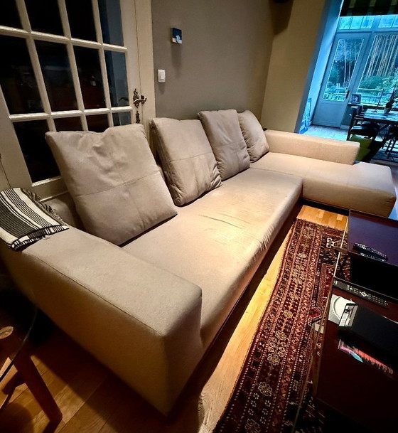 Image 1 of Divano lounge B&B Italia (2004) – grigio – sospensione perfetta – disposizione angolare