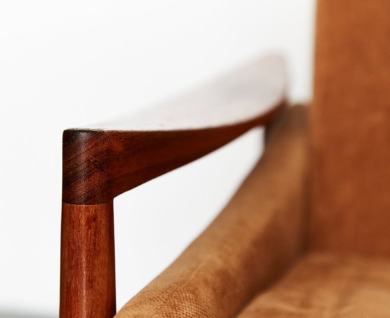 Image 1 of Ib Kofod Larsen "Djursholm" stoel voor Olof Perssons Fåtöljindustri (OPE)