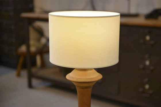 Eiken lamp uit de jaren 50 – Tafellampen, Vintage (photo 5 of 10)