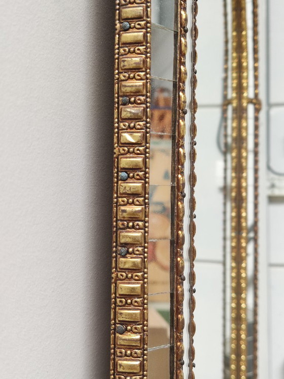 Image 1 of Venetian mirror VRP Espejos Artesanía - Spain ca. 1980 - Craft & Hollywood Regency