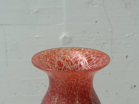 Image 1 of Ikora vase made of mouth-blown glass by Karl Wiedmann for WMF, 1930s