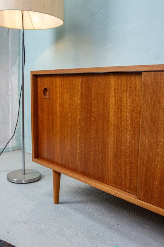 Image 1 of Vintage Teak Sideboard Chest of Drawers Lowboard Mid Century 60s