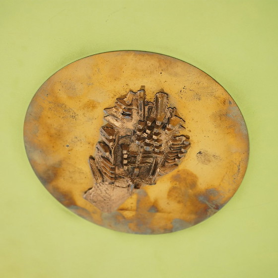 Image 1 of Work by Arnaldo Pomodoro for the Derby Club in Milan, 1960s