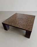 Brutalistischer Couchtisch, Rolf Middelboe und Gorm Lindum, 1970er Jahre für Tranekaer

