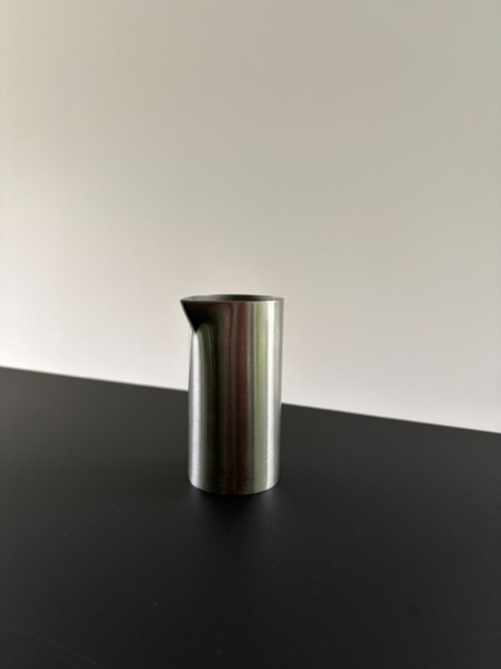 Image 1 of Brocca in acciaio inox ZACK Design | Acciaio inox spazzolato | Minimalista