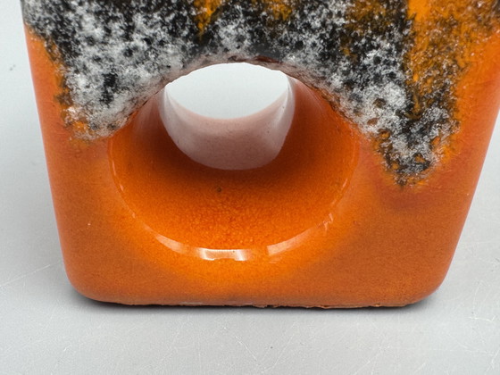 Image 1 of Vintage set of 3 ceramic candlesticks