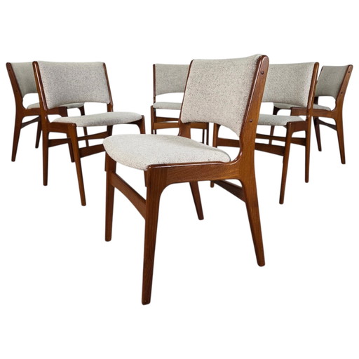 Erik Buch model 89, Anderstrup vintage 1960s Danish chair