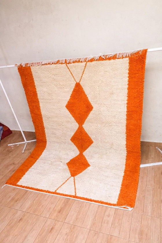 Naturmarokkanischer Teppich 200/250 cm – Teppiche & Läufer, Wool (photo 4 of 8)