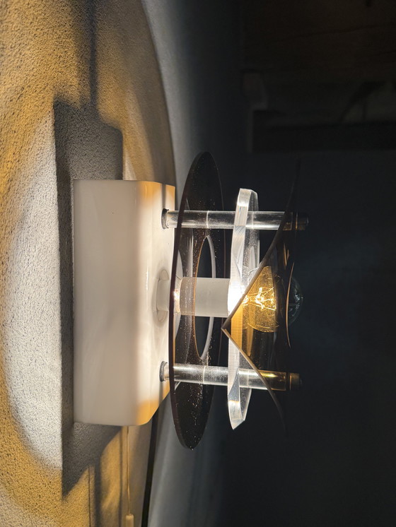 Image 1 of Herda Space Age Wall Lamp 1970s