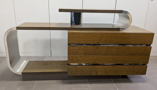 Commode - Acier, bois