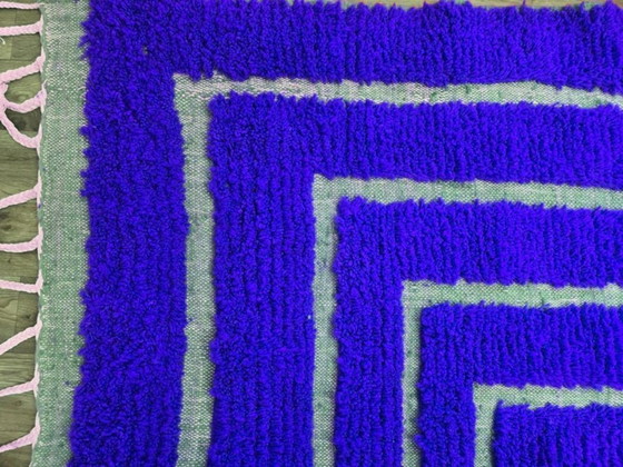 Image 1 of Tapis marocain artisanal en laine 300cmx150cm