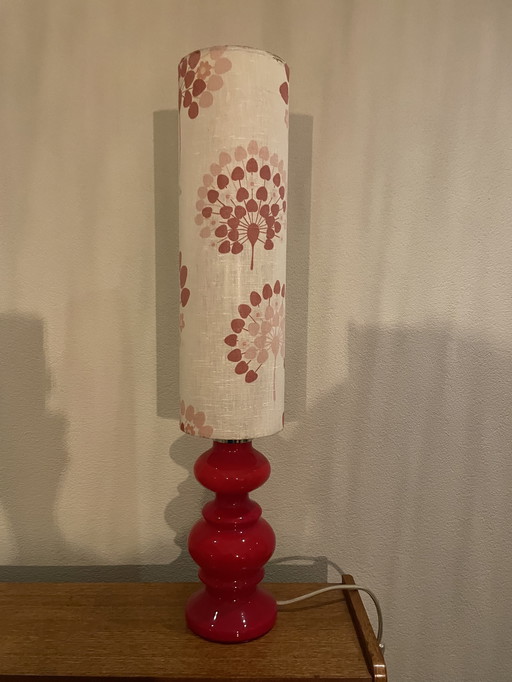 Vintage Glass 60s Lamp