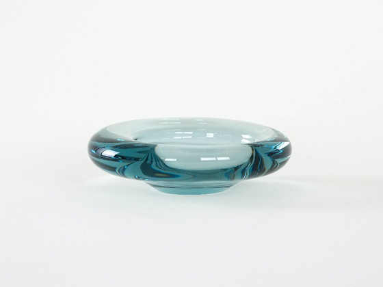 Image 1 of Glazen schaal, Deens ontwerp, jaren 60, fabrikant: Holmegaard, ontwerper: Per Lütken