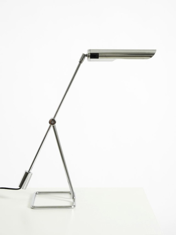 Image 1 of Tischleuchte aus verchromtem Metall aus den 1980er Jahren von Abo Randers für IKEA