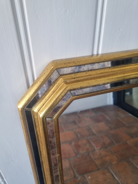 DeKnudt Spiegel Jaren 70 – Glass, Wood (photo 5 of 7)
