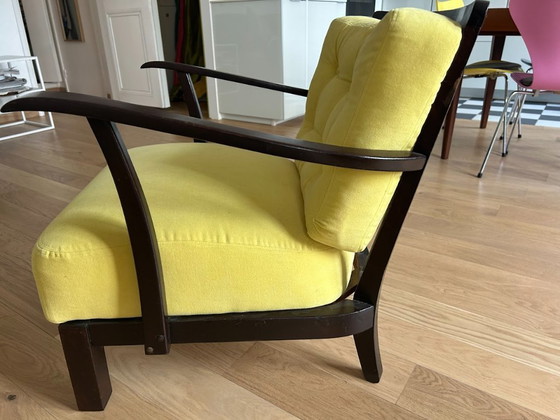 Image 1 of Een paar fauteuils uit het midden van de vorige eeuw.