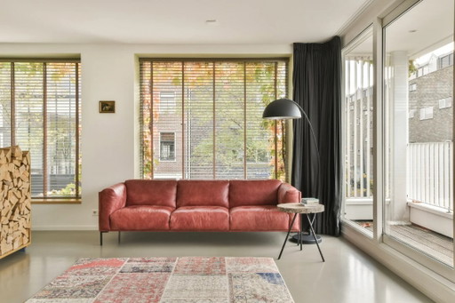 Luxury designer sofa Brisbane like new – soft leather – 3-seater