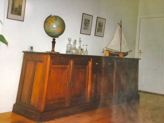 Image 1 of Oak sideboard 19th century