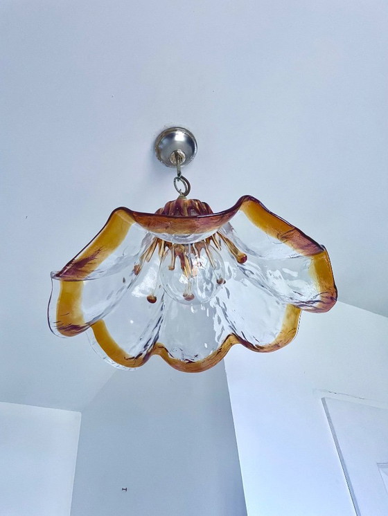 Image 1 of Suspension en verre de Murano 1960 1970