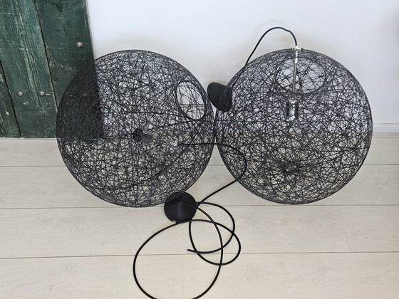 Image 1 of 2x Moooi Random Light Small (50 cm) – Original Design Pendant Lamps by Bertjan Pot