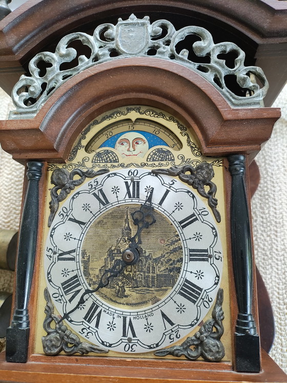 Image 1 of Warmink (Wuba) Sallander Wall Clock with Moon Phase