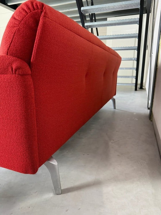 Divano Leolux Balanza - rosso - tessuto di lana – Divani 3 posti, Tessile (photo 6 of 6)