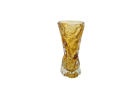 Image 1 of Ingrid Glashütte - "Bark Textured" vase - W-Germany - 1970's