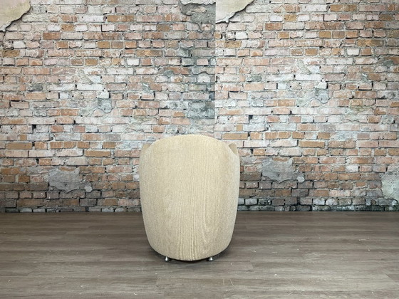 Leolux Carabisa beige - tissu | Axel Enthoven, Fauteuils, Textile, Métal, Crème, Modern (photo 5 sur 7)