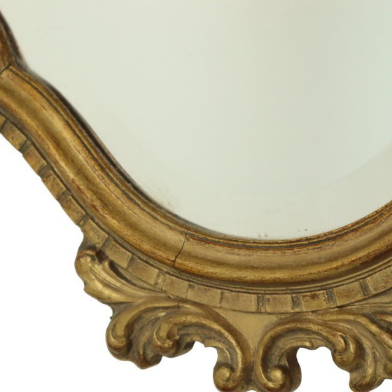Image 1 of Facet-cut Gold Leaf Mirror Deknudt